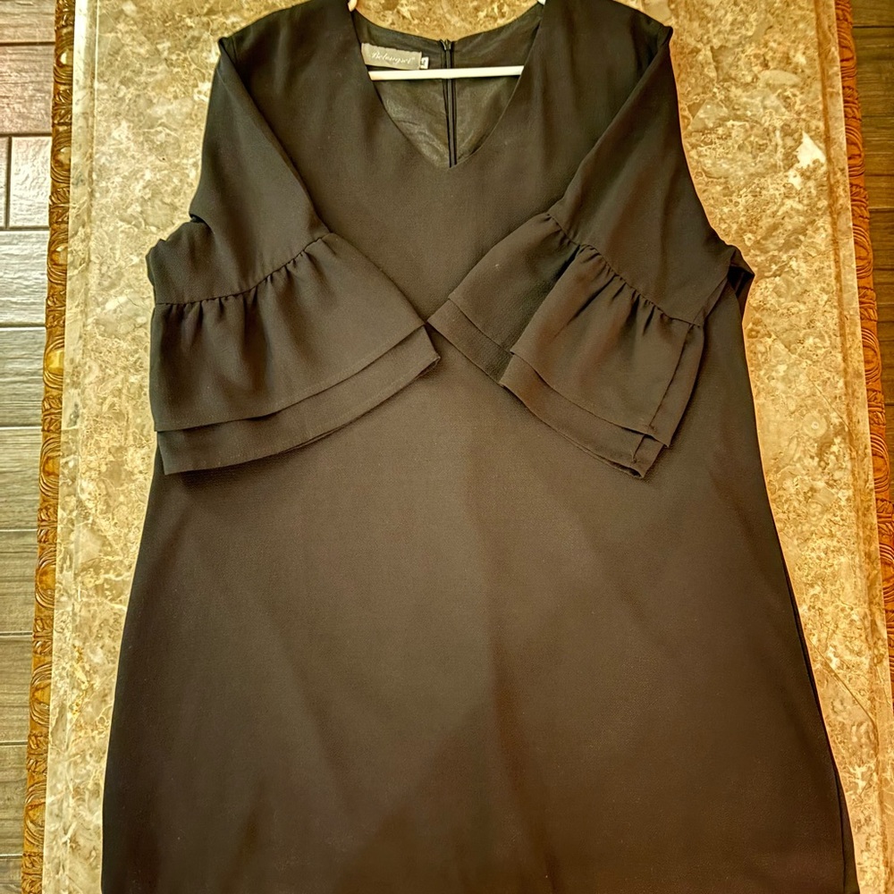 Belonged Black Midi Dress